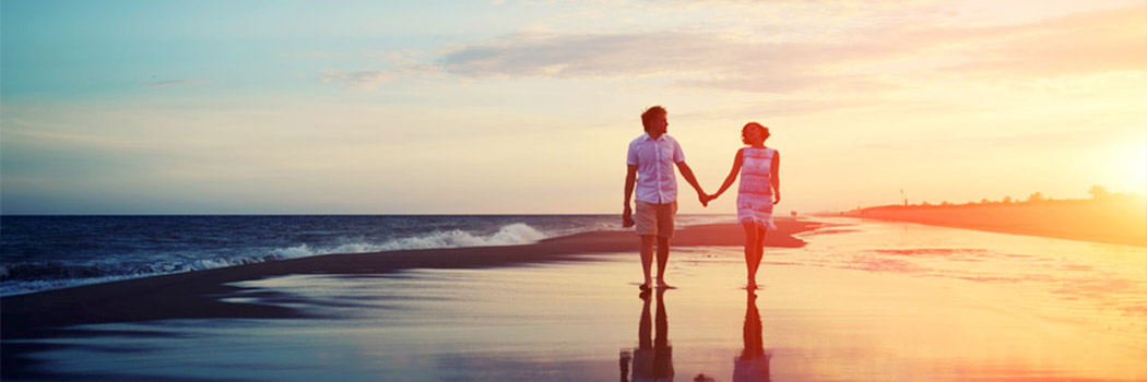 Romantische Flitterwochen